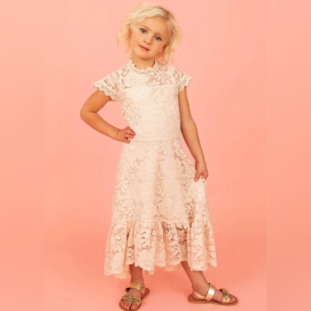 Joyfolie Mia Joy Esperanzie dress ivory size 12 NWT